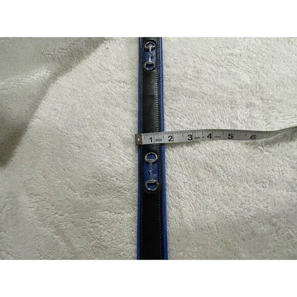 Noble Outfitters size S On The Bit Belt Equestrian leather Unisex 30-34 - Picture 4 of 7